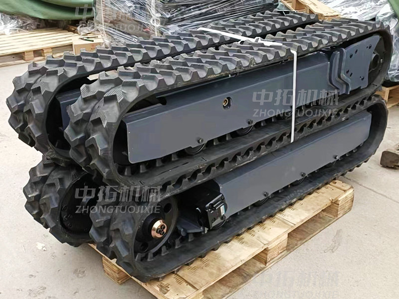 橡膠履帶底盤的結構性能特點